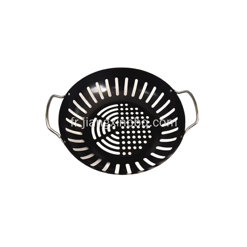 Barbecue Wok, 8&quot;, antiadhésif